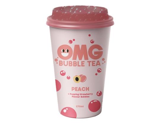 OMG BUBBLE TEA Persikka 270ml