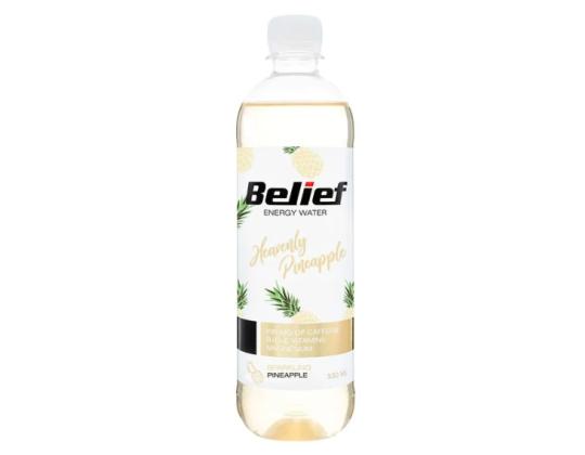 BELIEF Energy vesi-ananas 530ml (lemmikki, hiilihapotettu)