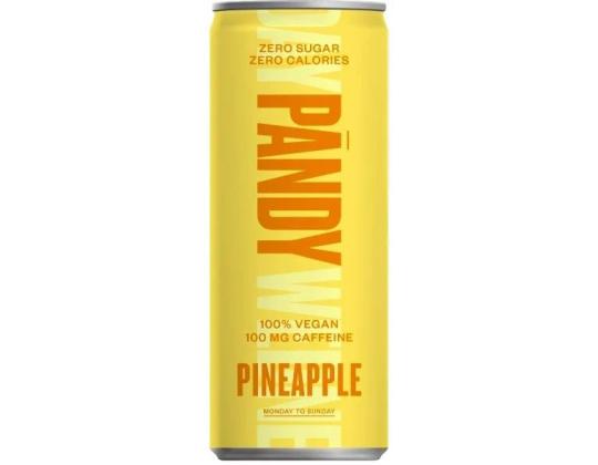 PÄNDY Ananas maku. virvoitusjuoma kofeiinilla vegaaninen 330ml