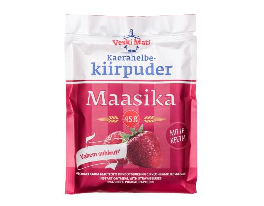 VESKI MATI Pikakaurapuuro Mansikka 45g