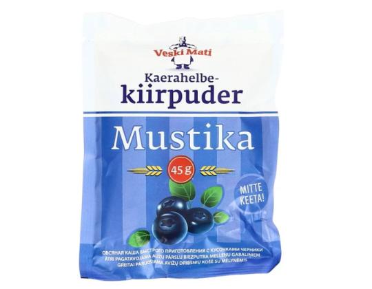 Pikakaurapuuro VESKI MATI Mustikka 45g