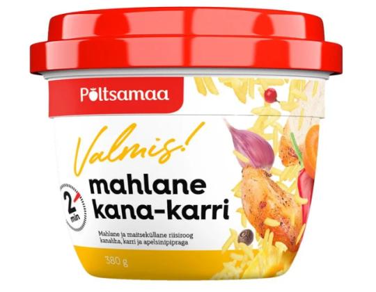 PÍLTSAMAA READY Mehukas kana curry 380g