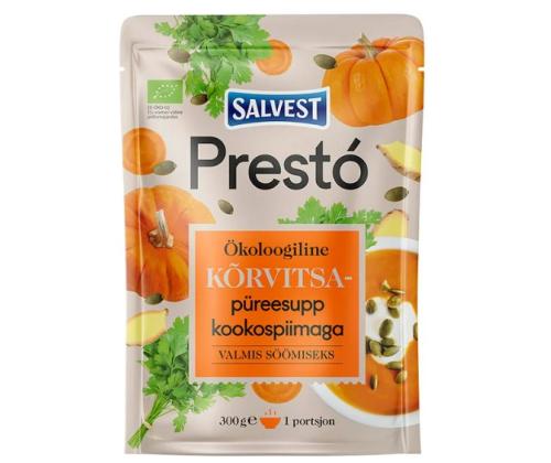 SALVEST Presto kurpitsasosekeitto kookosmaidolla 300g
