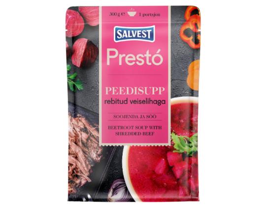 SALVEST Presto juurikaskeitto raastettuna naudanlihalla 300g