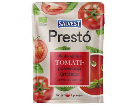 SALVEST Presto luomutomaattisosekeitto yrteillä 300g