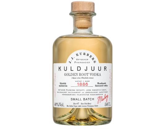 JJ KURBERG Kultajuurivodka 40% 50cl