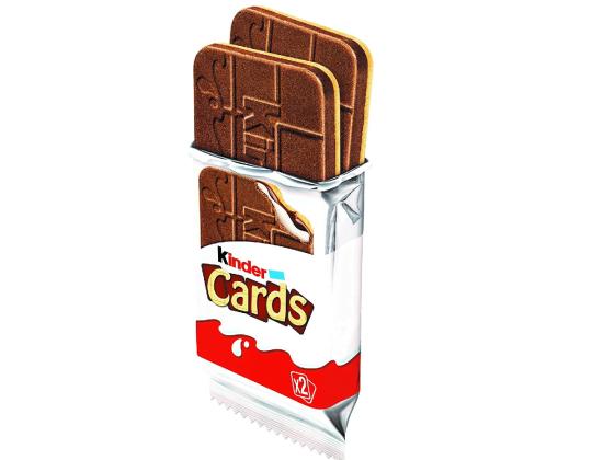 KINDER Cards keksejä 76,8g