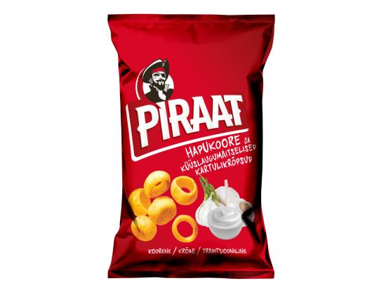 BALSNACK Perunalastut Pirate XXL smetana-valkosipuli 220g