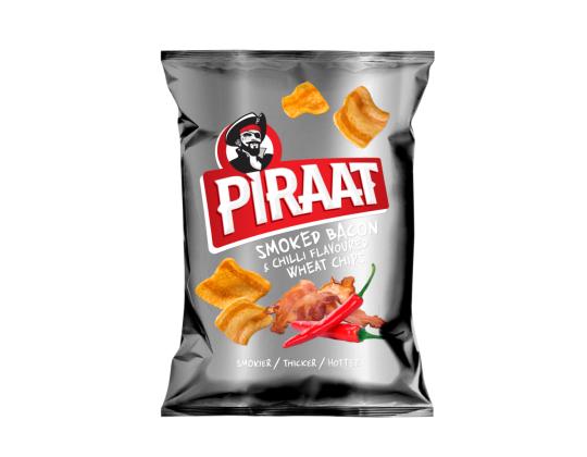 BALSNACK Vehnälastut Pirate savustettu pekoni ja chili 40g