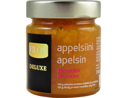 FILOS Deluxe appelsiinimarmeladi 240g