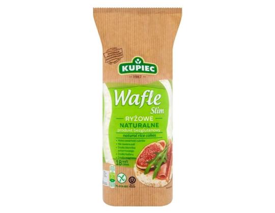 Riisivohvelit KUPIEC natural ohut 90g