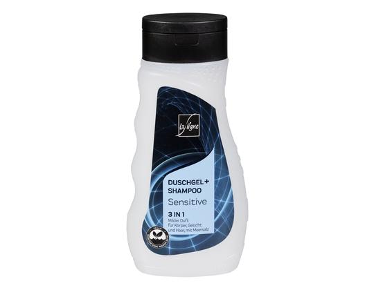 LA LIGNE Suihkugeeli & Shampoo miehille Sensitive 300ml