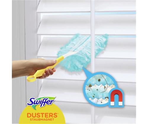 Pölyharja SWIFFER Dusters Cleaner Starter Kit + varaharja 4 kpl