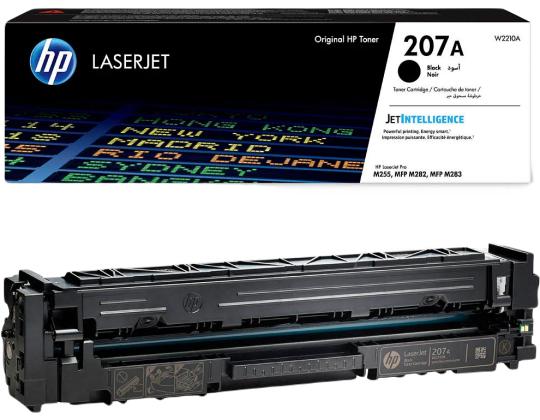 Värikasetti HP 207A (W2210A) 1350 arkkia musta