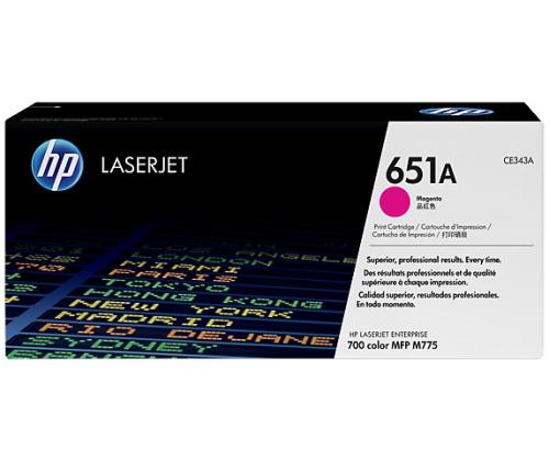 Värikasetti HP CE343AC punainen