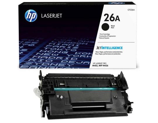 Värikasetti HP CF226A (26A) musta 3100 sivua
