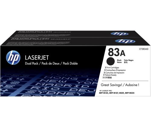 Laserkasetti HP CF283AD musta
