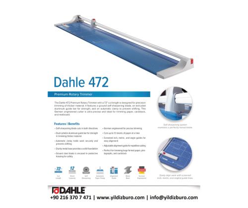 Trimmeri DAHLE 472 A0 10 lehtiä