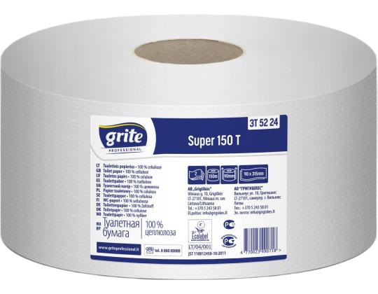 WC-paperi 2-kerroksinen GRITE Super 150T 150m