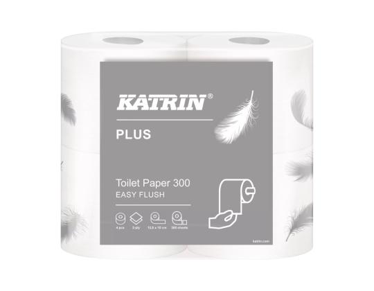 WC-paperi Katrin Toilet Plus 300 Easy Flush