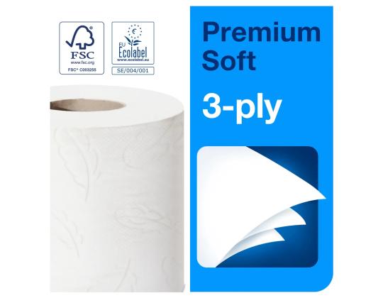 WC-paperi TORK Premium Extra Soft T4 6rl/1 (110317)