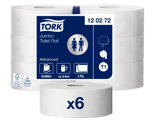 WC-paperi Tork Advanced Jumbo T1 (120272)