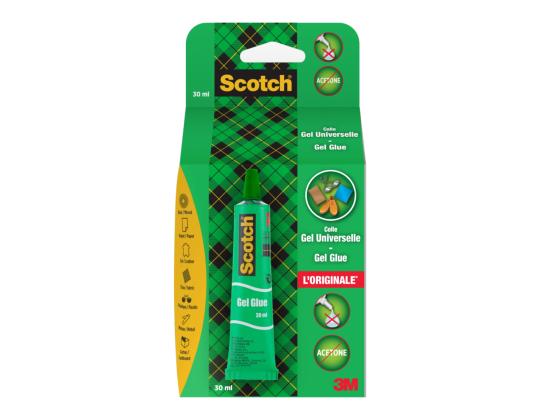 Yleisliima SCOTCH Gel (metalli, puu, kangas, pahvi, paperi, muovi) 30ml