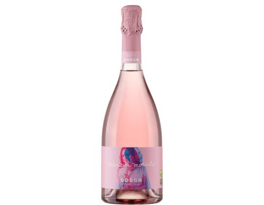 Kuohuviini BORGA Manzoni Moscato Rose 7%