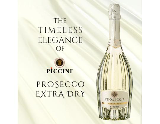 Kuohuviini PICCINI Prosecco DOC Extra Dry Venetian Dress 11% 75cl