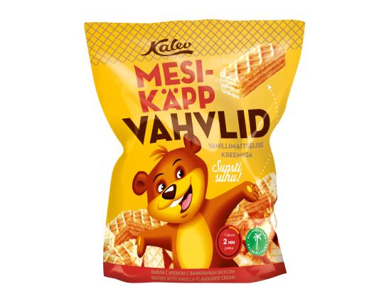 Vohvelit KALEV vaniljanmakuisella kermalla 250 g