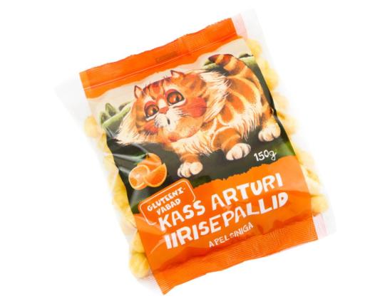 PIENI VÄNIK Cat Arthur toffeepallot appelsiinin kanssa 150g