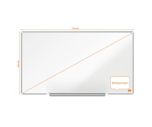 Valkotaulu NOBO Impression Pro Wide Steel 32"