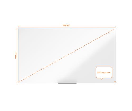 Valkoinen taulu NOBO ImpressionPro laaja emali 85"