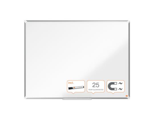 Valkoinen taulu NOBO Premium Plus Emali 1200x900mm