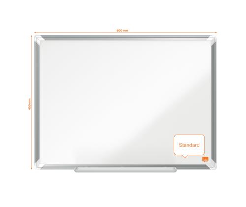 Valkotaulu NOBO Premium Plus emali 600x450mm