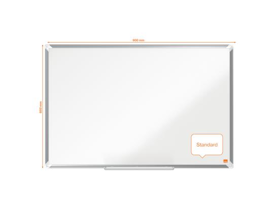 Valkoinen taulu NOBO Premium Plus Emali 900x600mm