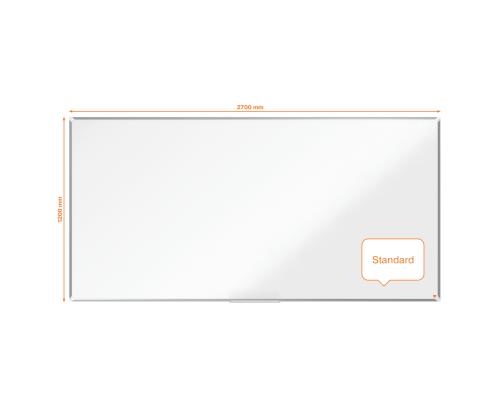 Valkoinen taulu NOBO Premium Plus teräs 2700x1200mm