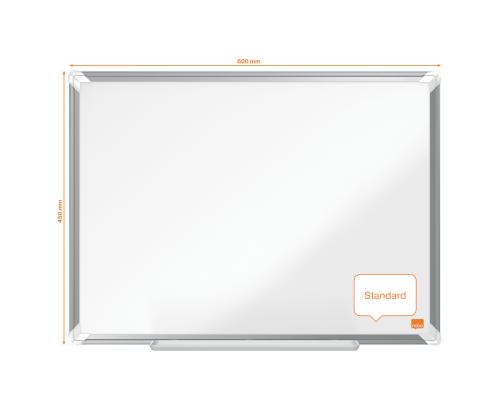 Valkotaulu NOBO Premium Plus teräs 600x450mm