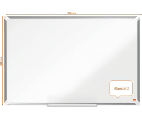 Valkoinen laatta NOBO Premium Plus Wide Enamel 40"