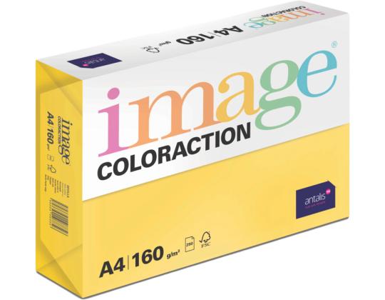 Värviline paber A4 160g IMAGE Coloraction nr.56 tumekollane (Sevilla) 250 lehte