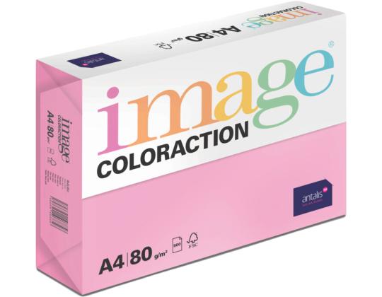 Värillinen paperi A4 80g IMAGE Coloraction no.22 pink (Malibu) 500 arkkia