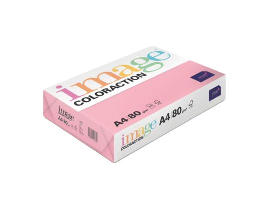 Värviline paber A4 80g IMAGE Coloraction roosa (Coral) 500 lehte