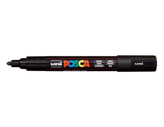 Väritussi UNI Posca PC5M 1.8-2.5mm musta