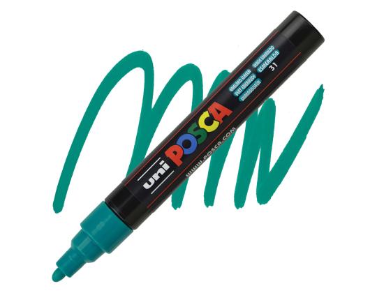 Värimerkki UNI Posca PC5M 1,8-2,5 mm smaragdinvihreä