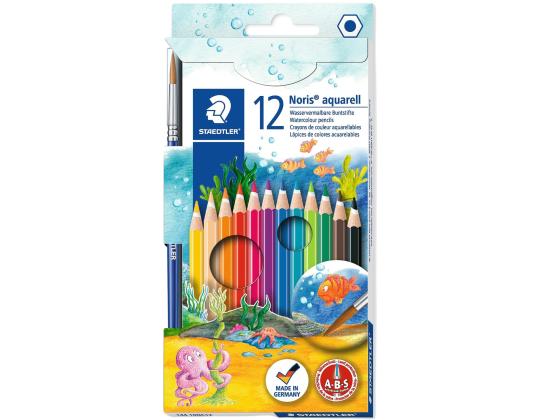 Värikynät STAEDTLER Noris Aquarell 12 väriä