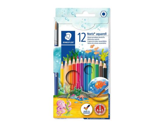 Värikynät STAEDTLER Noris Aquarell 12 väriä