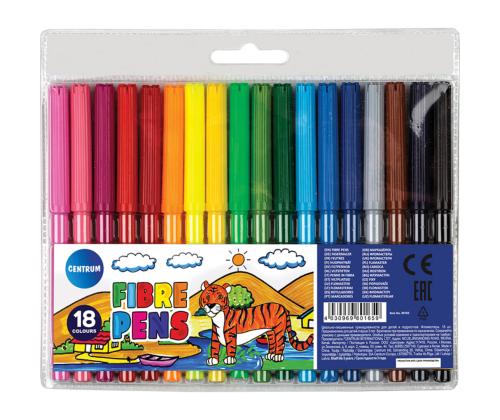 Kuitukärkikynä 12 väriä Centrum