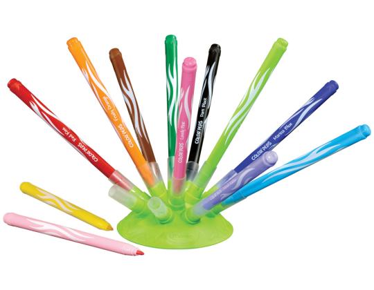 Kuitukärkikynä 12 väriä Maped Color Peps Monster