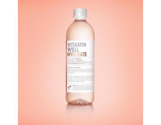 Vitamiinijuoma VITAMIN WELL Hydrate 0,5L