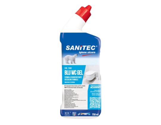 WC-puhdistusaine SANITEC Blue geeli 750ml (antibakteerinen)